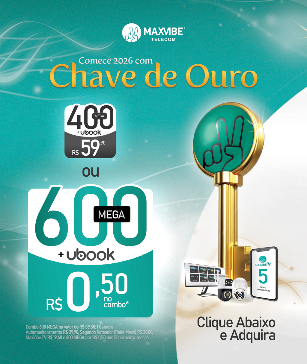 MaxVibe Telecom - Internet Ultra Rápida, TV ao Vivo, Streaming e Telefonia Fixa pra Todo o Brasil. Cidades de Santa Rosa de Viterbo, São Simão, Tambaú, Luiz Antônio, Cajuru, São João da Boa Vista e Águas da Prata