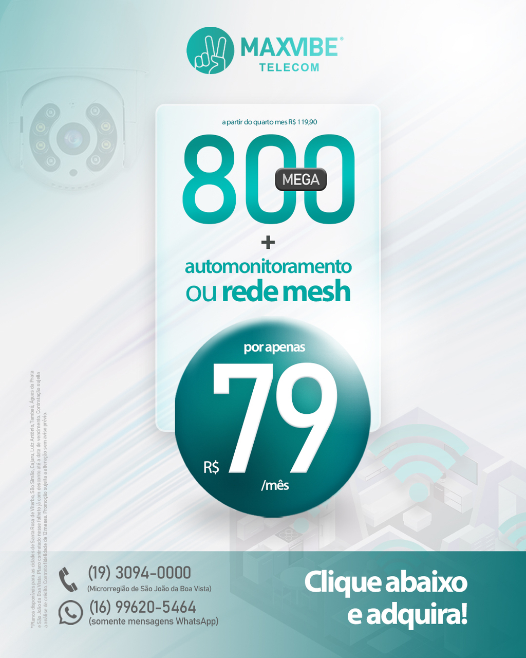 MaxVibe Telecom - Internet Ultra Rápida, TV ao Vivo, Streaming e Telefonia Fixa pra Todo o Brasil. Cidades de Santa Rosa de Viterbo, São Simão, Tambaú, Luiz Antônio, Cajuru, São João da Boa Vista e Águas da Prata, wi-fi